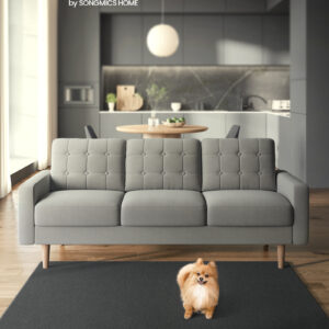 Area rug 120×170cm dark grey
